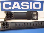 Casio Watch Band SGW-200 Lap and Distance Black.Original Two-Piece Strap Resin