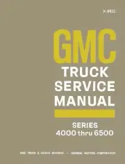 1969 GMC Medium Duty Truck Shop Service Repair Manual Book Engine Wiring