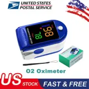 Home blood oxygen saturation detector finger pulse oximeter finger clip portable