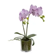 Glamorous Fusion Lavender Orchid Artificial Fake Plant Decorative Arrangement 40