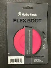 Hydro Flask Small Flex Boot 12-24 oz Bottles Flamingo Pink BBS625 New Rare