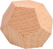 GARIOUANS Unfinished Wooden Craft Cubes for DIY Projects Blank Educational Dice for Adults for Math Games Classroom Activities and Family Gatherings and Engaging Design