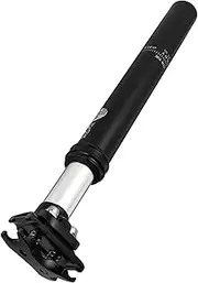 Shock Seat Post Valve Mountain Saddle Setback Holder Seat Clamp Dropper Posts for Bikes Kit Mountain Gloves Pedal Road Rack Cruiser Seat Posts Clamps Gauge Gel Black Aluminum Alloy
