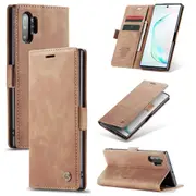 CaseMe Samsung Galaxy Note 10+ Plus Classic Case Cover Note10+ 4G 5G [Brown]