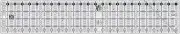 Creative Grids Quick Trim and Circle Sewing and Quilting Ruler XL CGRMT5