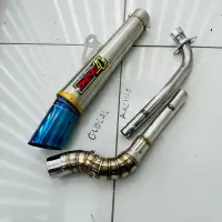 在飛比找蝦皮購物優惠-Open Spec daeng sai4 排氣管適用於 xr