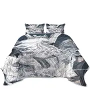 White Knight Horse Coverlet