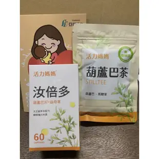 現貨～活力媽媽 汝倍多膠囊（原：紐萊特Momilk葫蘆巴草本膠囊）活力mama草本媽媽茶～發奶聖品  發奶茶！