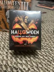 Halloween 40th Anniversary Candle Myers Candle Cavity Colors Rare Convention