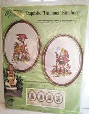 Paragon Needlecraft Peasant Children Exq Hummel Stitchery Kit #0232/0233 Crewel