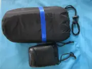 Two Dot Line Soft Lens Pouches H10"xD4.1" (large) & H4.5"xD3" (small) NEW