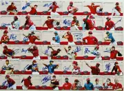 2024 Clearwater Threshers Phillies Autographed 36 Card Baseball Set Aidan Miller