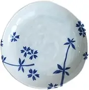 Serving Plate, Named Plate, Cherry Blossom, Ceramic, Tableware, Microwave and Dishwasher Safe, Edo Small Dish, Mino Ware Tara