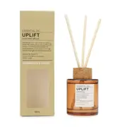 Aroma Uplift Lemongrass & Ginger Essential Oil Blend Liquid Reed Diffuser 130ml