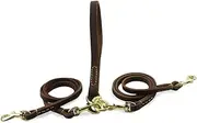 SUPVOX Double Head Pet Traction Rope Dog Puppy Pulling Strap Pet Supplies Fashion Safe