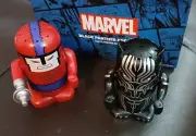 Lootcrate Exclusive Black Panther and Klaw Salt and Pepper Shakers