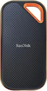 SanDisk SSD External 2 TB USB 3.2 Gen 2x2 Max 2000 MB/s Splashproof Dustproof SDSSDE81-2T00-GH25 Extreme Pro Portable SSD V2 Eco Packaging