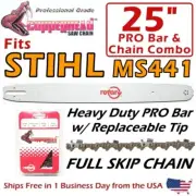 COPPERHEAD 25" PRO Bar & SKIP Chain -Fits STIHL MS441 - 3003 000 8830 / 33RSF-84