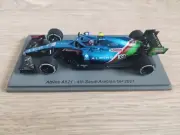 F1 Alpine A521, Ocon, 4th Saudi Arabian GP 2021, Spark, 1:43