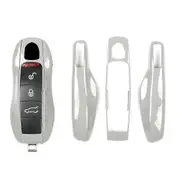 Key Case Cover Shell for Porsche 718 911 Panamera Cayenne Macan Boxster Cayman Remote Control Fob Co