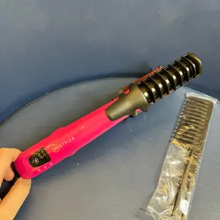 Instyler 兩用速效電動捲髮器 IS E1018.2B 32mm 二手 完整盒裝及收納袋