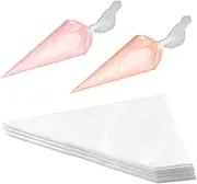 200pcs Piping Bag, 30 x 20cm Disposable Piping Bags,Disposable Pastry Bags,Decorating Bags,Pastry Piping Bags,Strong Icing Bag,Clear Icing Piping Bags,Cake Decorating Plastic Pastry Bags