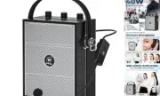 Voice Amplifier, Portable PA System with Wireless Headset Mic & Speaker, 40W