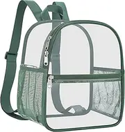 USPECLARE Clear Backpack Stadium Approved, Waterproof Clear Bag Stadium Backpack for Concert Work Sport Event