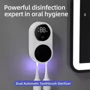 Mini Portable UV Toothbrush Sterilizer – Travel-Friendly Hygiene