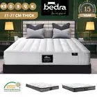 Bedra Mattress Queen Double King Single Medium Firm EuroTop Bed Spring Latex AU