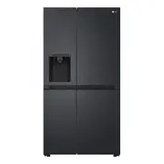 635L Side by Side Fridge - Plumbed - GS-L600MBL