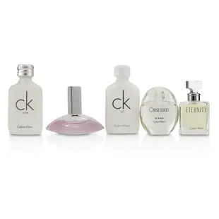 卡文克萊 CK Calvin Klein - 小香組合:CK One 10ml + Euphoria誘惑 4ml + CK All 10ml + Obsessed迷上了 5ml + Eternity永恆 5ml