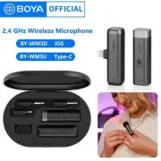BY-WM3 Professional Condenser Wireless Lavalier Lapel Recording Microphone