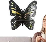 Butterfly Shelf | Floating Cute Wall Shelf Butterfly | Retro Wood Display Stand Rack for Bedroom Living Kitchen Bathroom Garage Organization