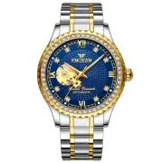 Watches for Men Automatic Mechanical Watch,Double Sided Hollow Skeleton Self-...