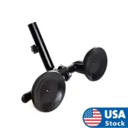 Car Double Suction Cup Off-road Flagpole Bracket Flag Pole Holder Kit Adjustable