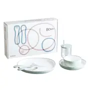 Kinto BONBO Children's Tableware Set of 6 - Blue Grey