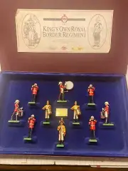 BRITAINS, KING'S ROYAL BORDER REGIMENT SOLDIERS SET #5292, MINT, NIB, NICE!