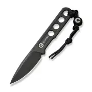 Civivi Knives Circulus Fixed Blade Knife C22012-1 Black Stonewash Stainless