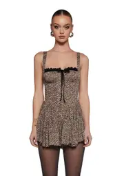 Fierce Mood Leopard Romper
