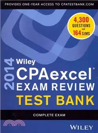 在飛比找三民網路書店優惠-Wiley CPAexcel Exam Review Tes