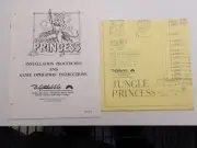 Gottlieb: Jungle Princess - Schematic & Manual Set NOS