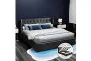 Artiss Bed Frame King Size Gas Lift Charcoal ISSA