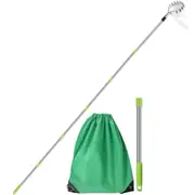 2.4m Pole Fruit Picker Picking Tool With Storage Bag Orange Tree Catcher Garden