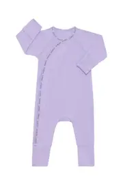 [Bonds] Bonds Newbies Pointelle Cotton Cozysuit in Lilac Ice Size: Premature, Aussie Cotton Premature Lilac Ice