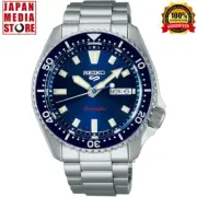 Seiko 5 Sports SBSA303 SKX Blue Dial Automatic Mechanical Diver Men Watch Japan