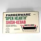 Vtg. Faberware Open Hearth Shish Kebab Broiler Rotisserie Skewers #456 Fits 455