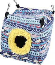 Cozy Sugar Glider Nest Warm Hammock Hideout for Hedgehogs Guinea Pigs and Pets Soft Lightweight and Adorable Design for Comfort and Privacy Cages