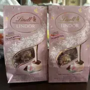 New Limited Edition Lindt Lindor NEAPOLITAN White Chocolate Truffle 6oz Lot of 2
