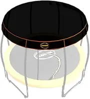Kahuna Trampoline 14ft Roof Shade Cover Removable Outdoor UV Protection for 08 Poles
